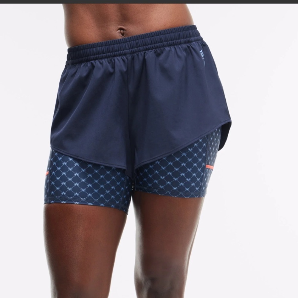 PELOTON
3" Lined Run Short - Deep Navy